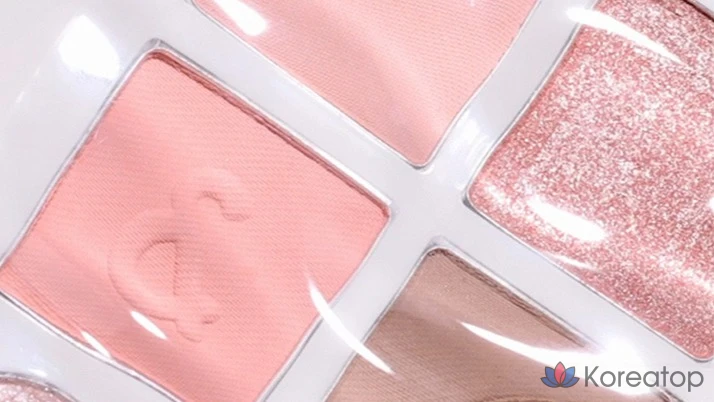 Палетка теней ROM&amp;ND Bare Layer, оттенок 02 Strawberry Mood, 1 шт.