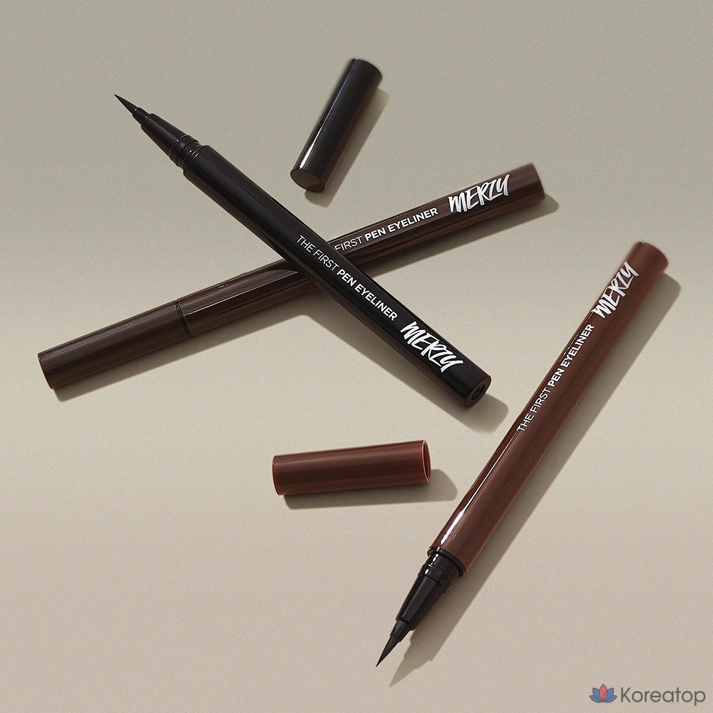 Подводка для глаз MERZY the First Pen Eyeliner, цвет «Брауни», 0,5 г, 1 шт., фото 4