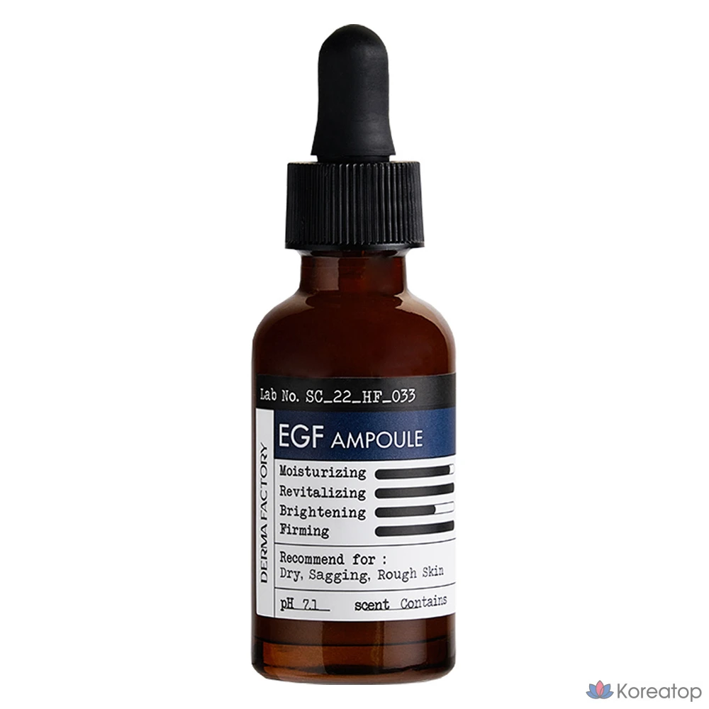 Ампула Derma Factory EGF, 30 мл, 1 шт.