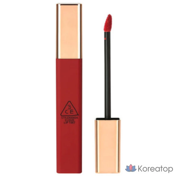 Тинт для губ 3CE Cloud Lip Tint, цвет «Макаронно-красный», 1 шт., 4 г