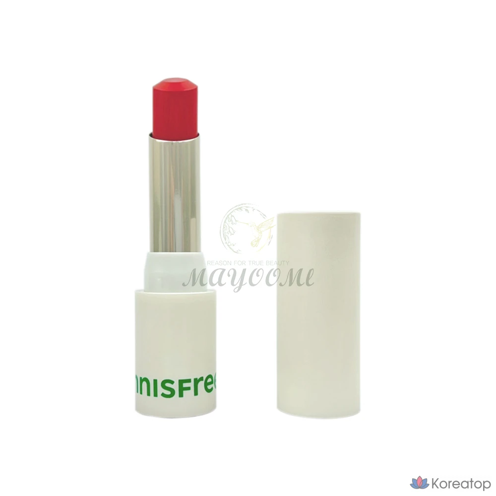 Матовая помада Innisfree Airy Matte Lipstick 3,5 г, 1 шт., № 8, оттенок Amber Brick.