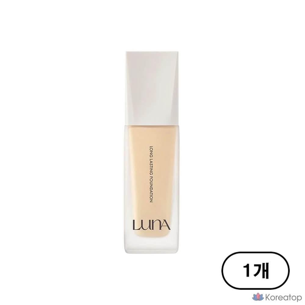 Тональная основа Luna, 30 мл, 1 шт., № 23, оттенок «песочный».