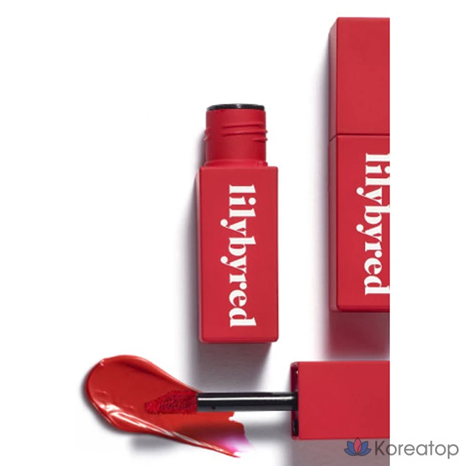 Тинт для губ Lilybyred Mood Liar Velvet Tint, оттенок Pure Apple, 4.2 г, 1 шт., фото 2