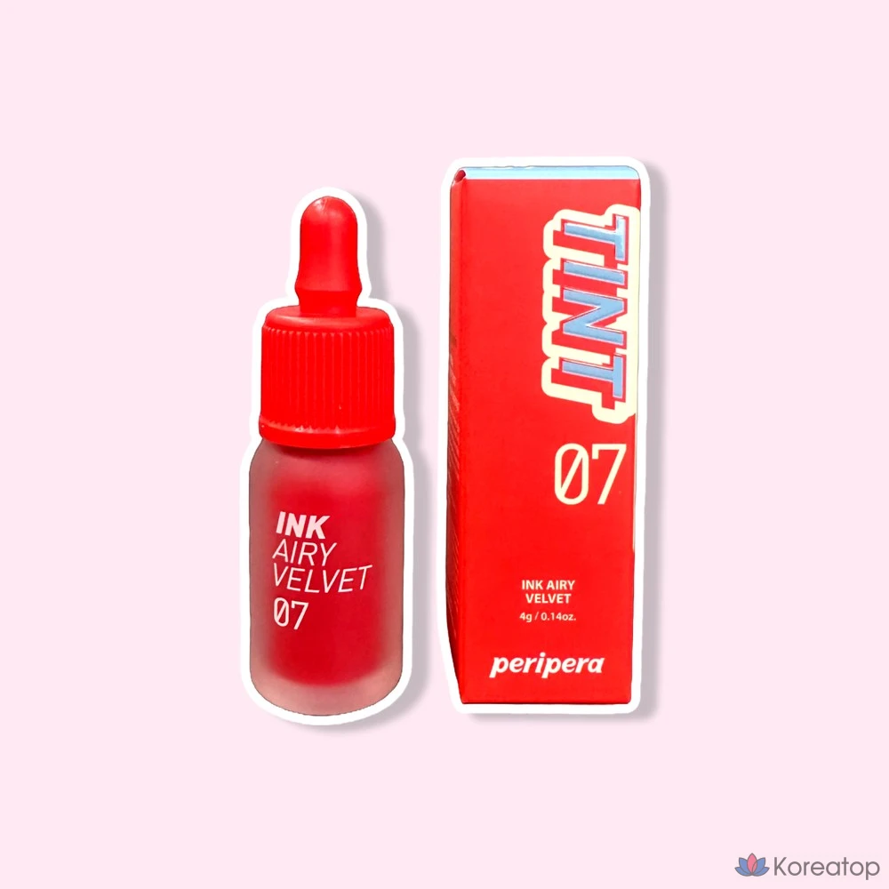 Peripera The Airy Velvet, 07 Heart Attack, 4 г, 1 шт.