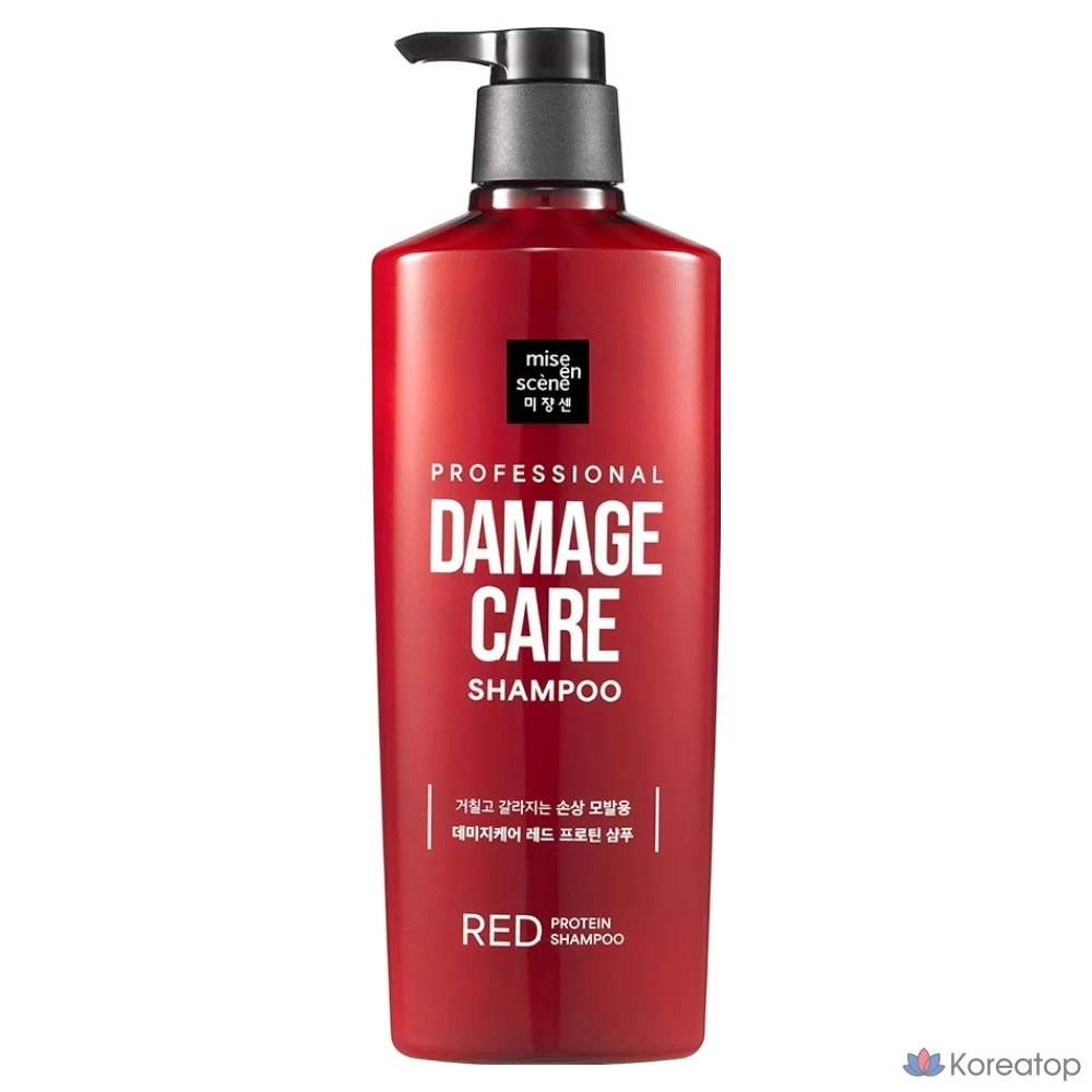Шампунь Mise en Scene Damage Care Red Protein, 680 мл, 1 флакон