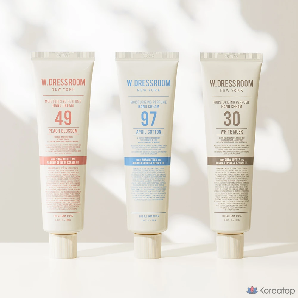 Парфюмированный крем для рук W.Dressroom № 49 «Цветущий персик», 1 шт., 100 мл, фото 4