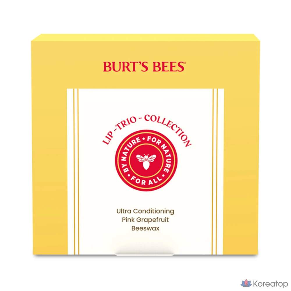 Набор бальзамов для губ Burt's Bees, 3 предмета, 5 предметов, 3 бальзама для губ., фото 2
