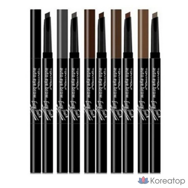 Автоматические брови Tony Moly Easy Touch 0,4 г, 04 MOCHA BROWN (коричневый цвет мокко), 1 шт.