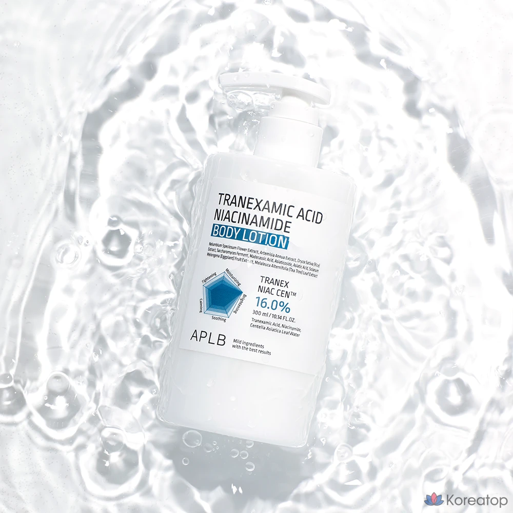 Лосьон для тела APLB с транексыновой кислотой и ниацинамидом, 300 мл, 1 шт.