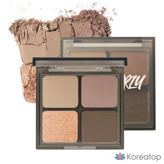 Палетка теней MERZY Mood Fit, оттенок Drowsy Nude S3, 1 шт.