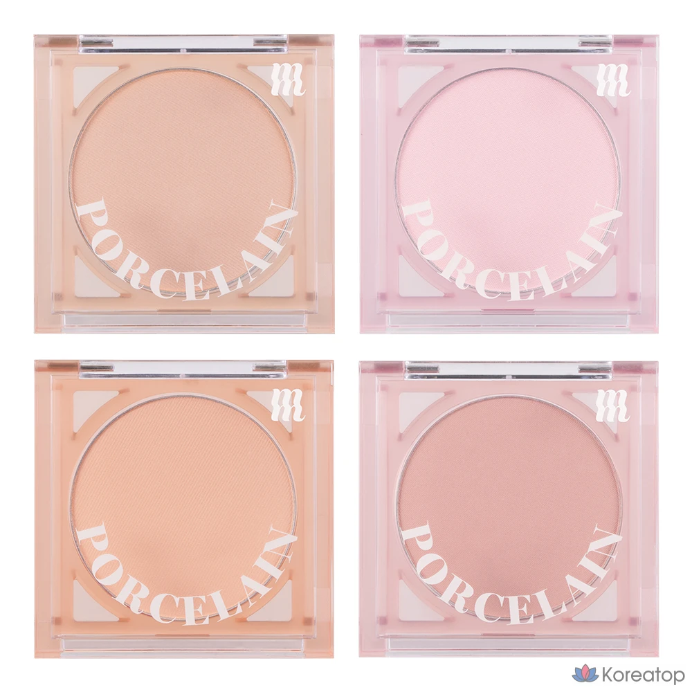 Румяна MERZY Porcelain Cheek Blusher 4,2 г, оттенок Mono Beige, 1 шт., фото 3