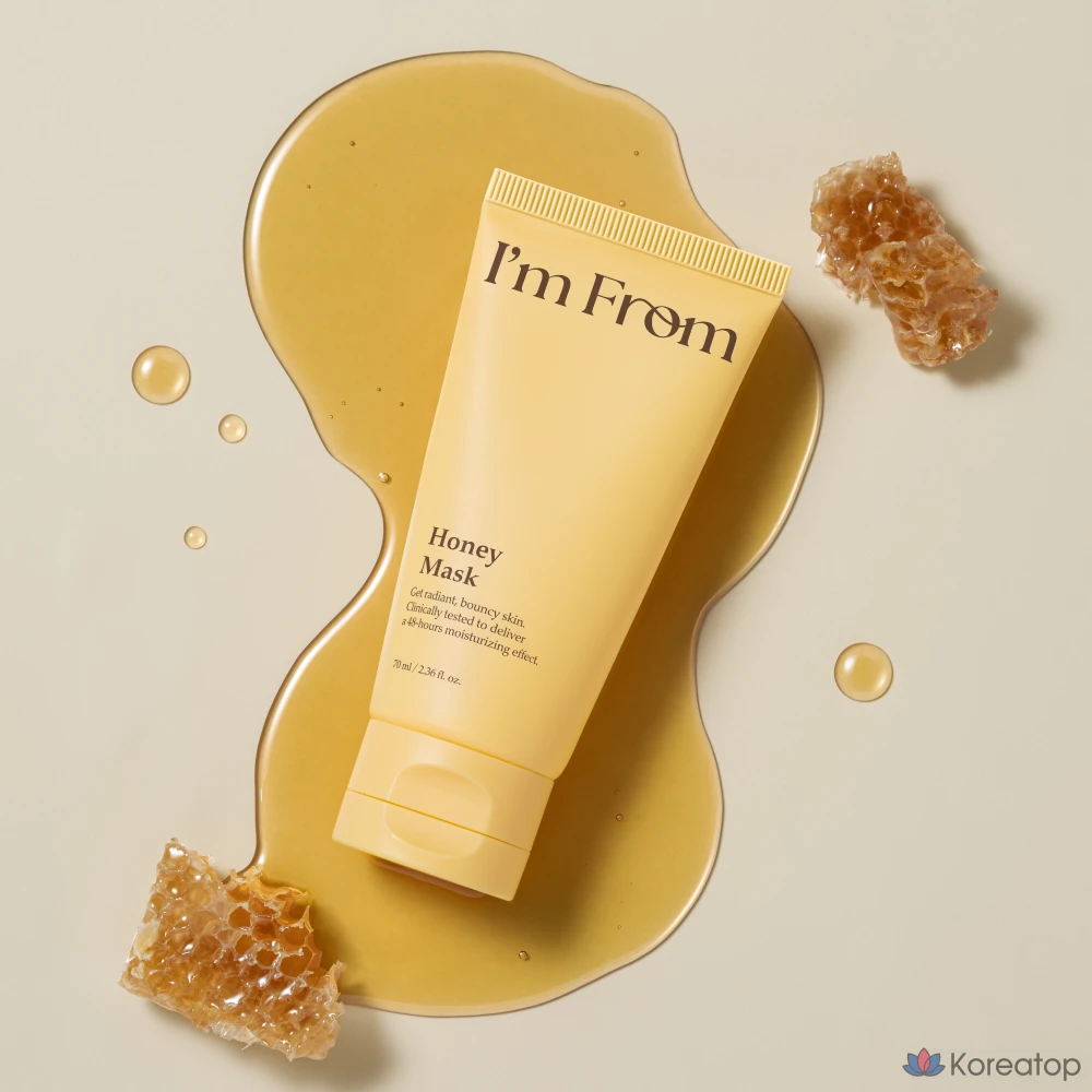 Маска для лица «I'm From Honey» 70 мл, 1 упаковка, 3 штуки., фото 2