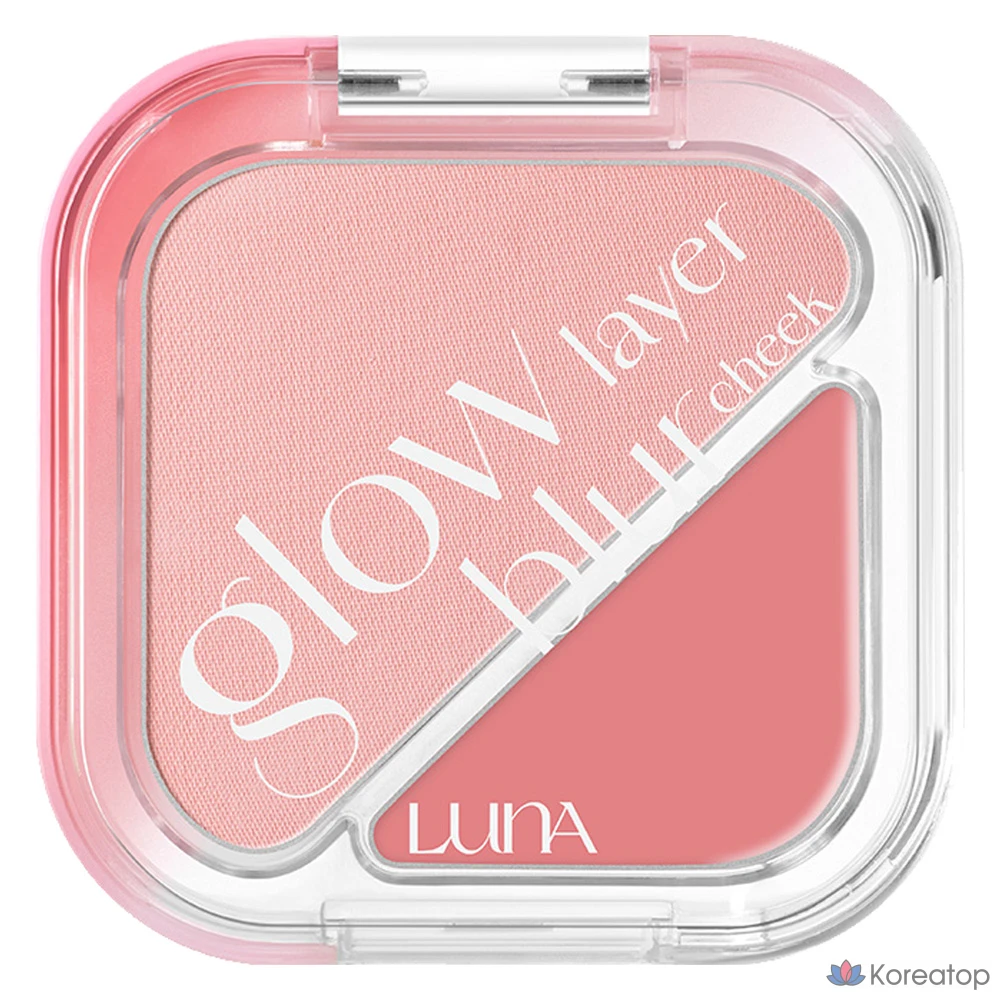 Румяна Luna Glow Layer Blur Cheek Blusher, оттенок 05 Sleepy Pink, 1 шт.
