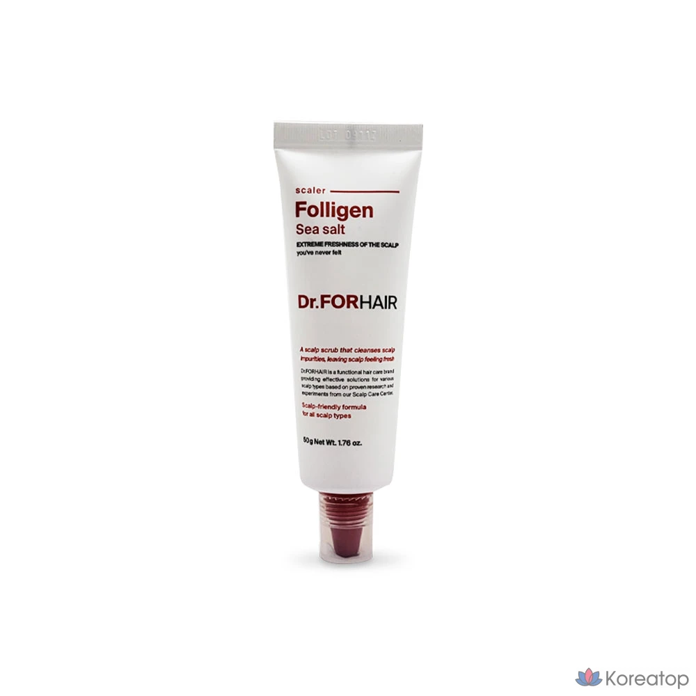 Средство для удаления волос Dr. For Hair Polygen Sea Salt Scaler, 50 г, 1 шт.