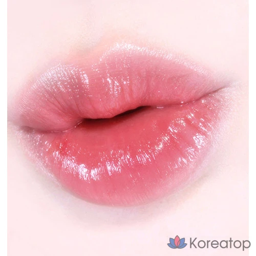 Блестящий тонирующий бальзам для губ MERZY Glossy Melting Tinted Color Lip Balm, GL3 About Pig, 4 г, 1 шт., фото 4