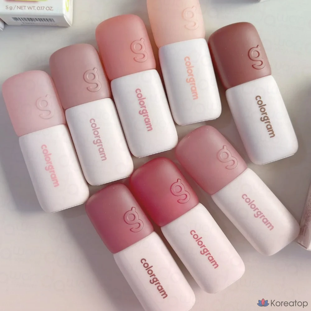 Тинт для губ Colorgram Nude Blur Tint, оттенок Coral Lit, 5 г, 1 шт., фото 2