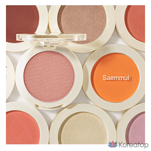 Румяна The Saem Saemmul Single Blusher 5 г, BR03 Cloud Brown, 1 шт.