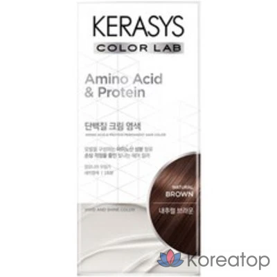 Протеиновая кремовая краска для волос KeraSys, 120 г, 1 шт.