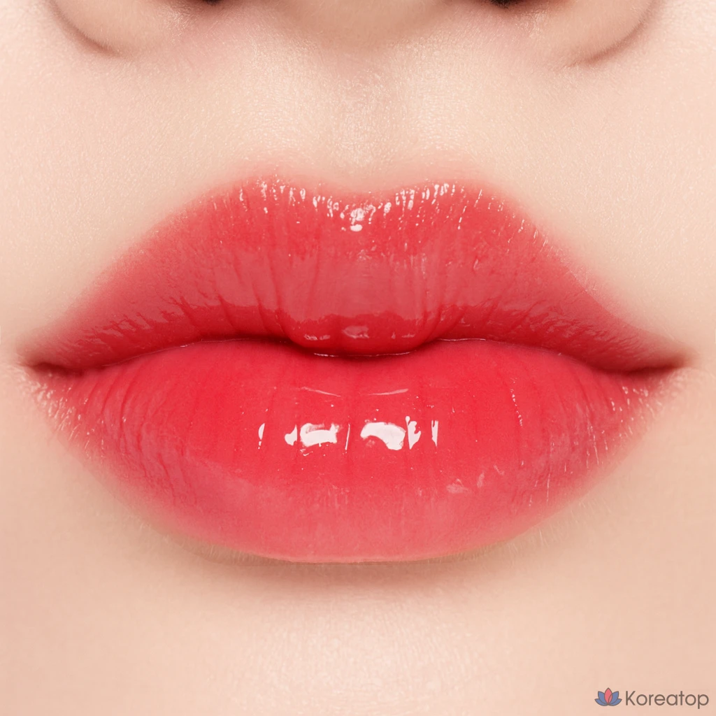 Блеск для губ YNM Lip In Tune Performance Lipscore Gloss в матовом бархатном оттенке, бальзам для губ Triple Care, 1 шт., 4 г, D10 Apple Fit, фото 2