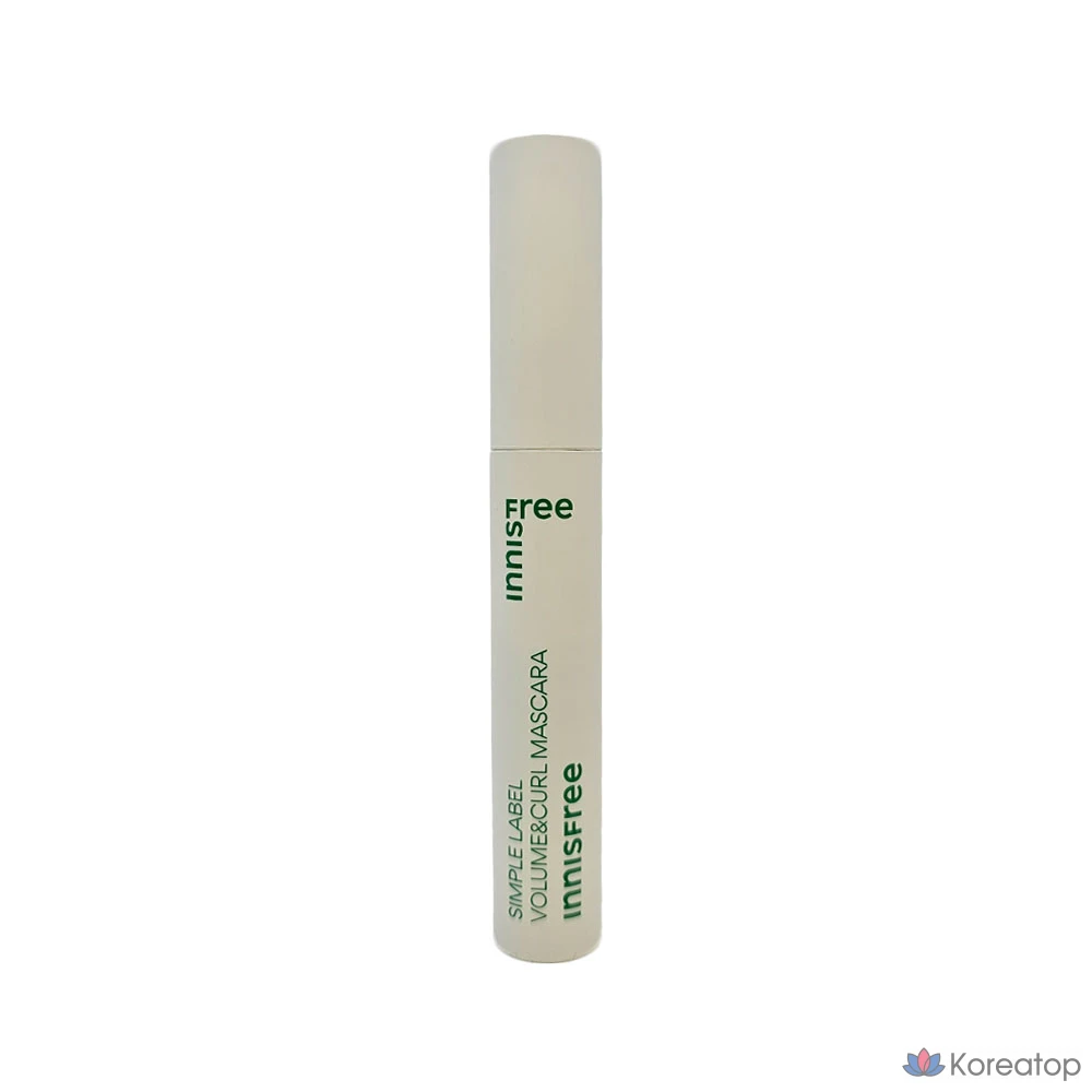 Тушь для ресниц Innisfree Simple Label Volume & Curl, 7,5 г, 1 шт.