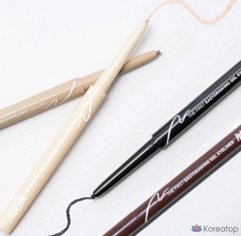 Гелевая подводка для глаз MERZY the First Easy Drawing Gel Eyeliner 0.14g, EG5 Delight, 1 шт.