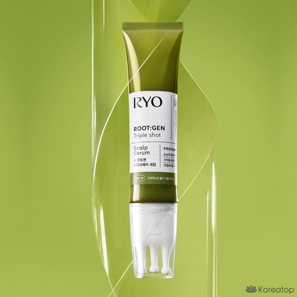 Сыворотка для восстановления кожи головы Ryo Rootzen Hair Loss Care Triple Shot, 60 мл, 1 шт.