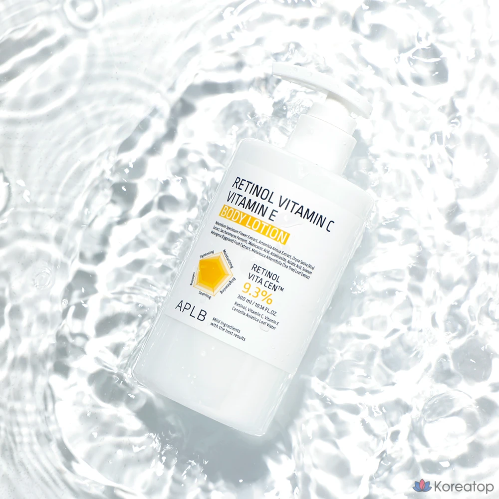 Лосьон для тела APLB Retinol Vitamin C Vitamin E, 300 мл, 1 шт.