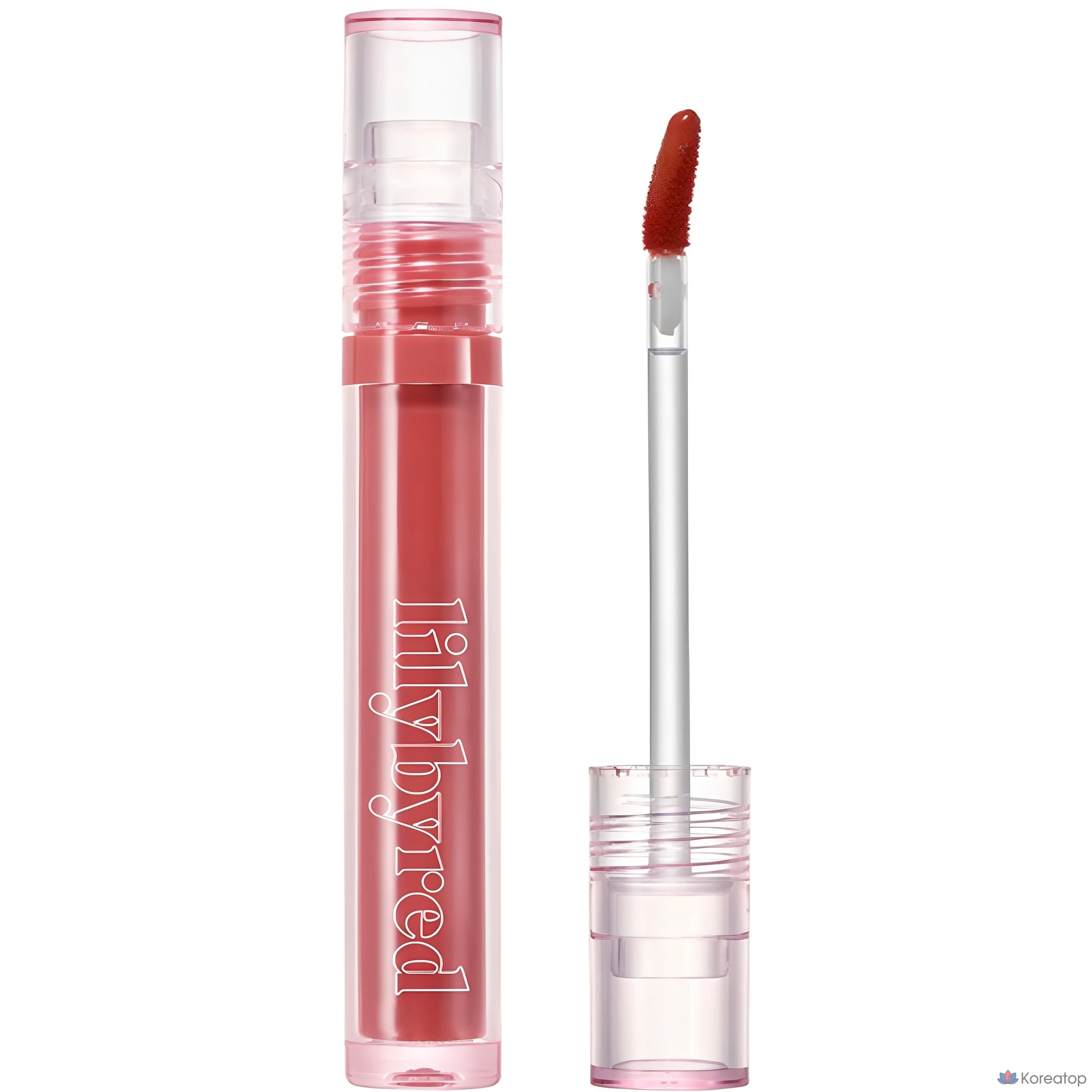 Фиксирующий тинт для губ Lilybyred Glassy Layer Fixing Lip Tint, оттенок 01 Cheeky Peach, 1 шт.