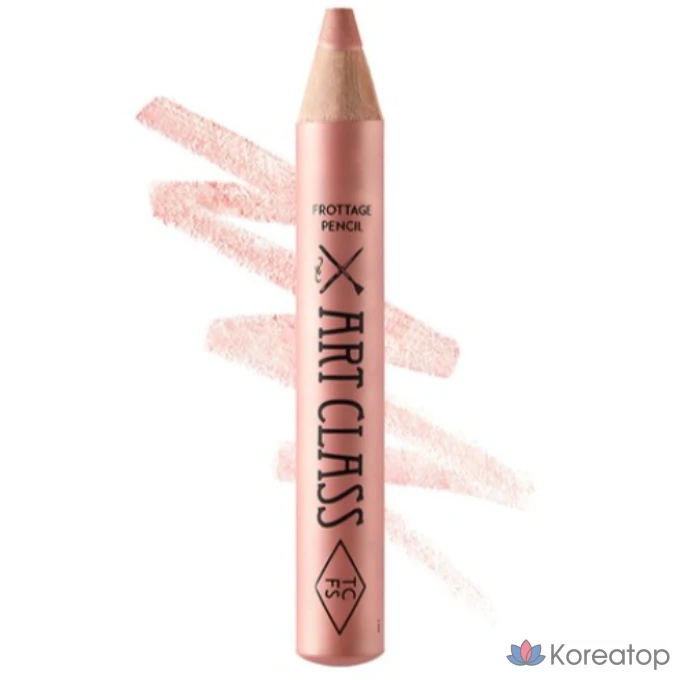 Карандашные тени для век Too Cool For School Art Class Frottage, оттенок Rosy Dew (розовый), 1 шт.