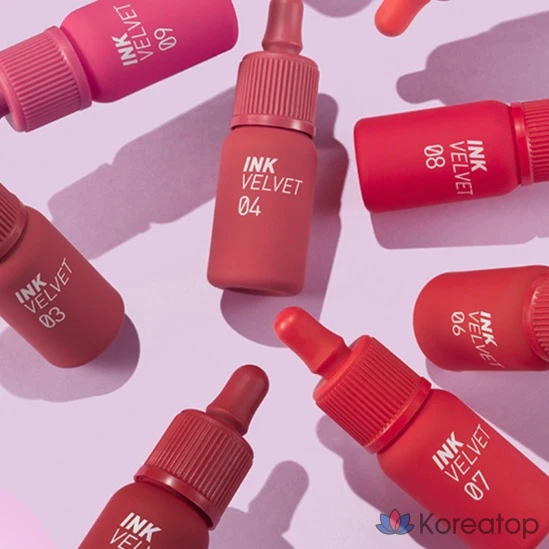 Peripera Ink The Velvet Lip Tint 4g, AD016 Heart Million, 1 шт., фото 5