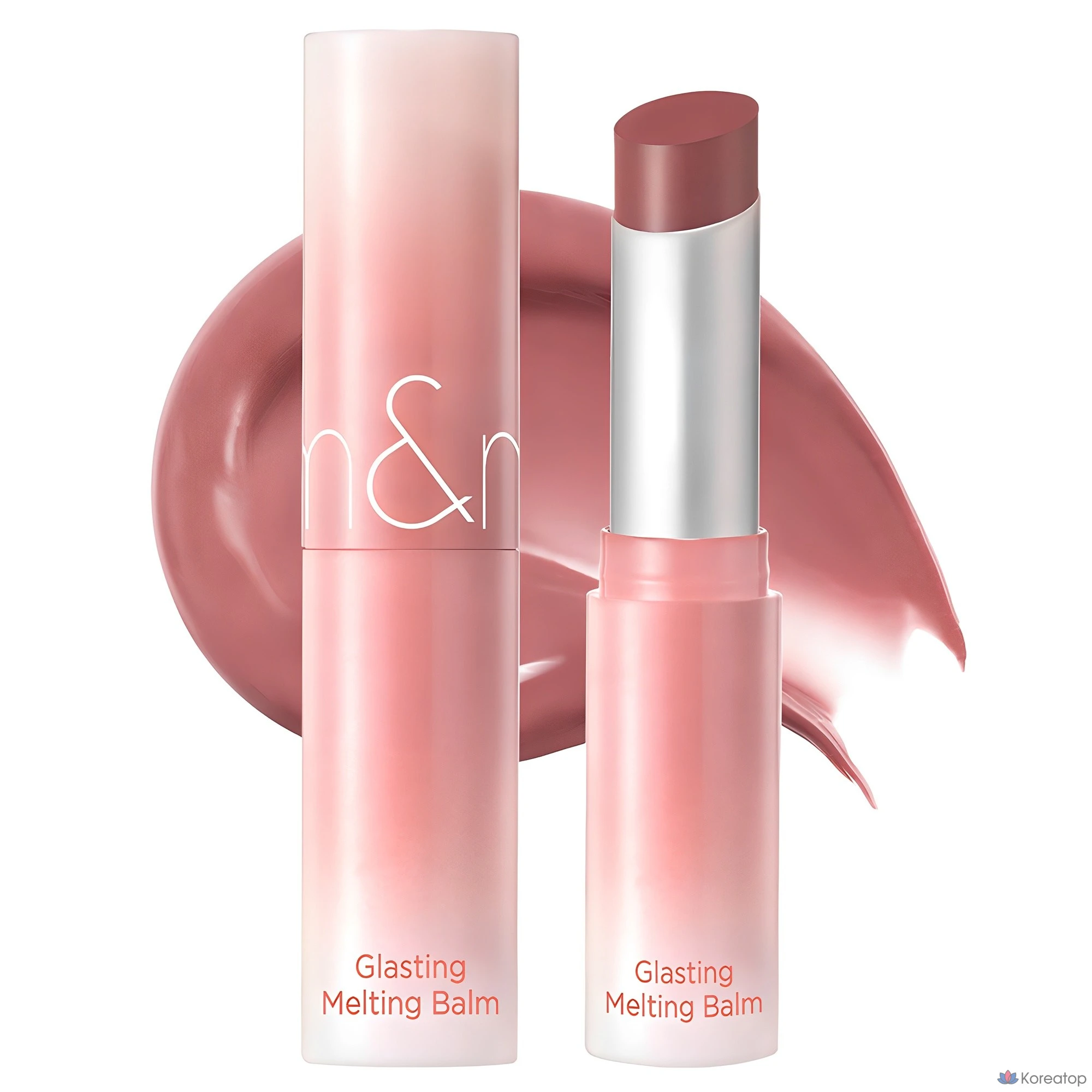 Тающий бальзам для губ ROM&ND Glasting Melting Lip Balm, оттенок «Вуаль розы», 3,5 г, 1 шт.