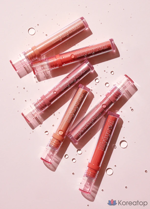 Фиксирующий тинт для губ Lilybyred Glassy Layer Fixing Lip Tint, оттенок 01 Cheeky Peach, 1 шт.
