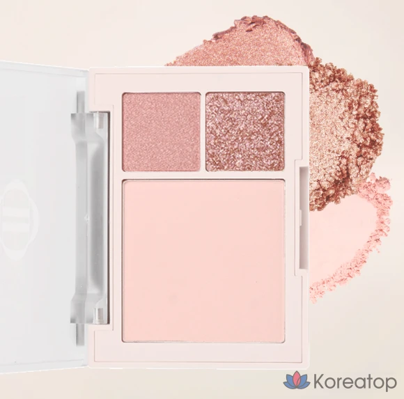 Палетка теней и румян Dinto Cheek &amp; Eye Multi-Use Palette 6,5 г, розовый оттенок 762, 1 шт.