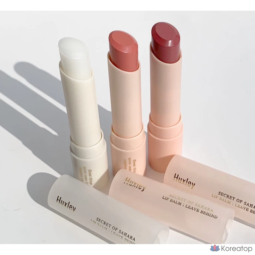 Увлажняющий бальзам для губ Huxley Leave Behind High Moisture Lip Balm, 05 Marrakech Sunset, 3 г, 1 шт.