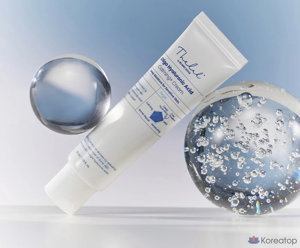 Успокаивающий крем с гиалуроновой кислотой THE LAB by blanc doux Oligo, 80 мл, 1 шт., фото 3