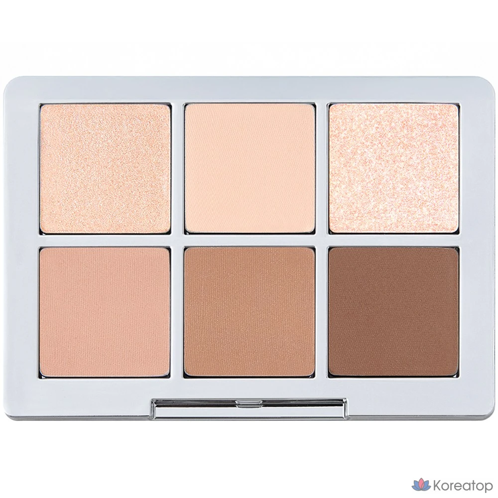Палетка теней для глаз 2an Better Me Eye Palette, оттенок 04 New Day, 4.5 г, 1 шт.