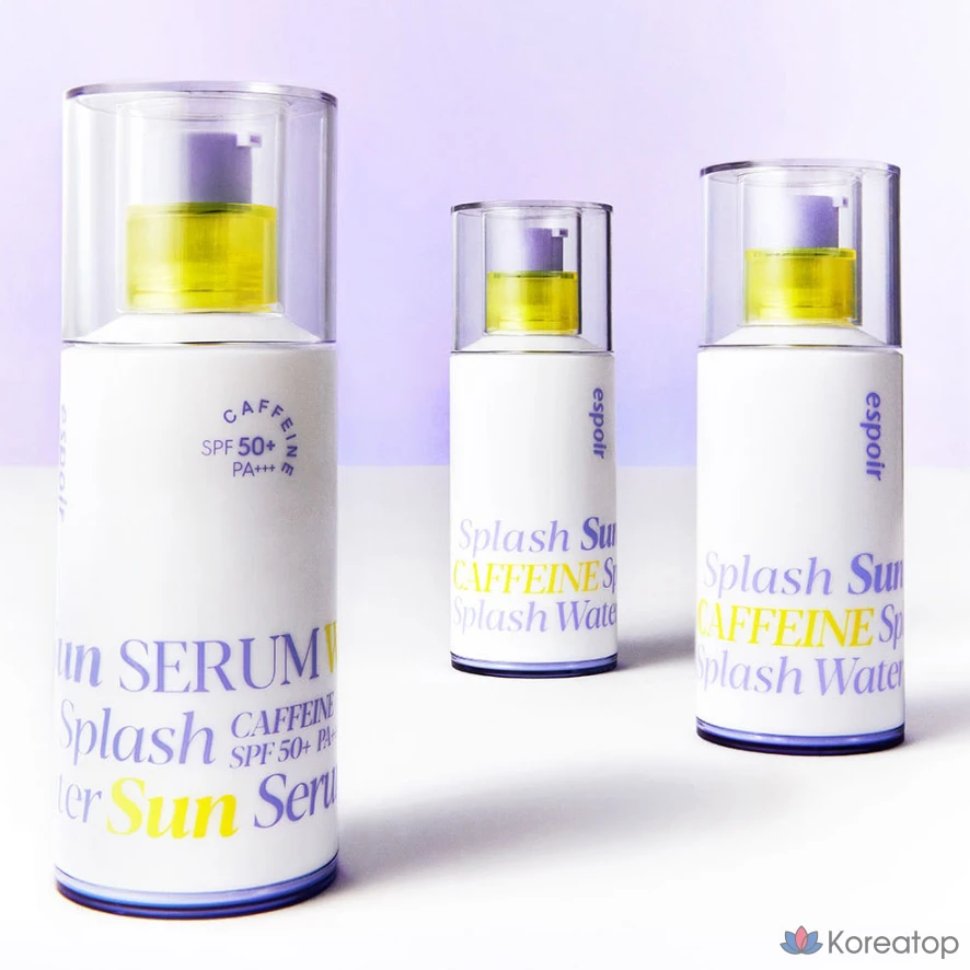 Солнцезащитная сыворотка Espoir Water Splash SPF50+ PA+++, 50 мл, набор из 5 комплектов, фото 5