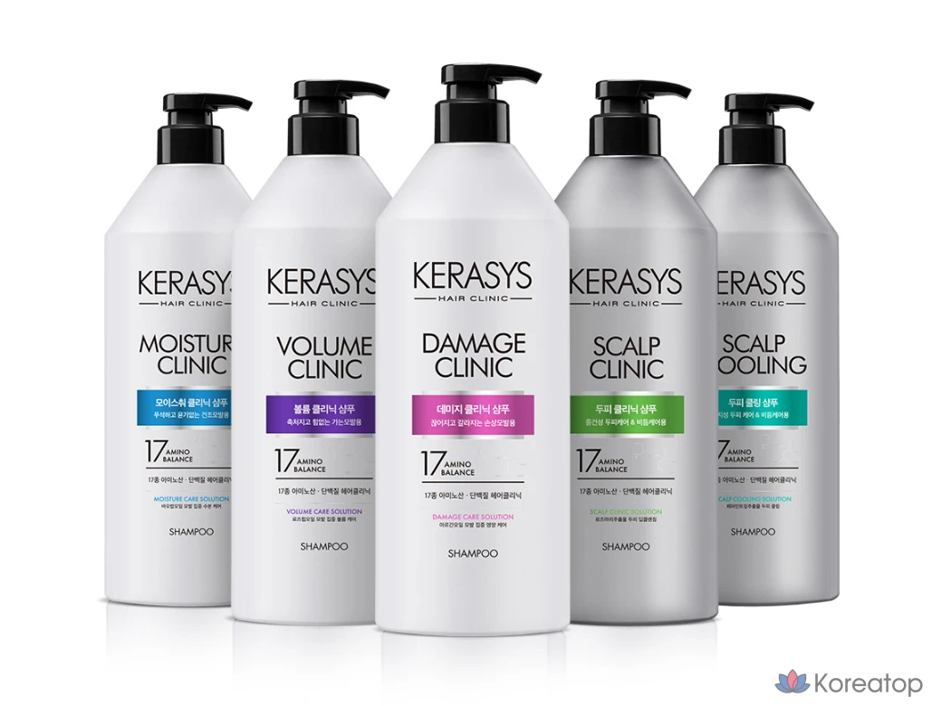 Протеиновый шампунь KeraSys Damage Clinic, 1,5 л, 1 шт., фото 4