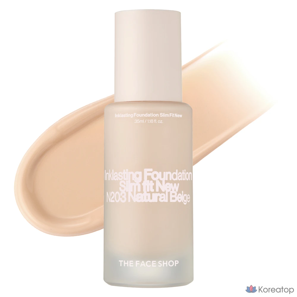 Тональный крем The Face Shop Ink Lasting Foundation Slim Fit, 35 мл, N203, 1 шт.