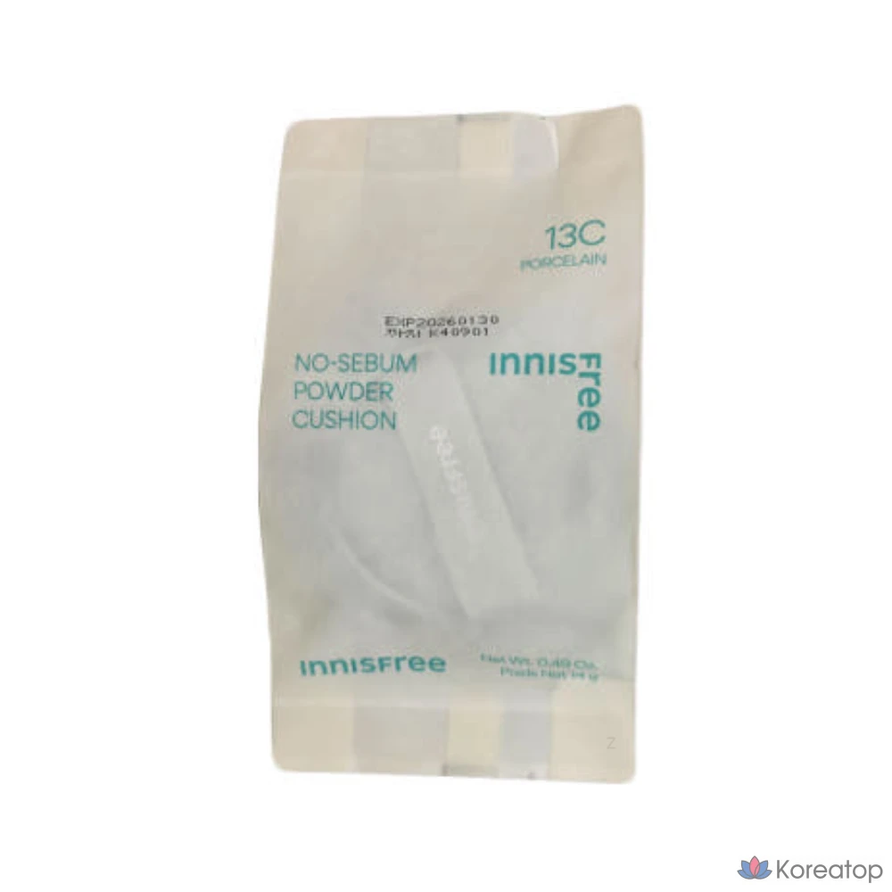 Сменный блок пудры-кушона Innisfree No-Sebum Powder Cushion, 14 г, 13 г, 1 шт.