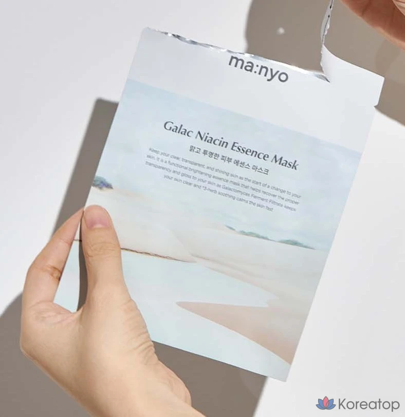 Маска-эссенция с галацином и ниацином от Manyo Factory, 30 г, 1 упаковка, 60 штук., фото 3