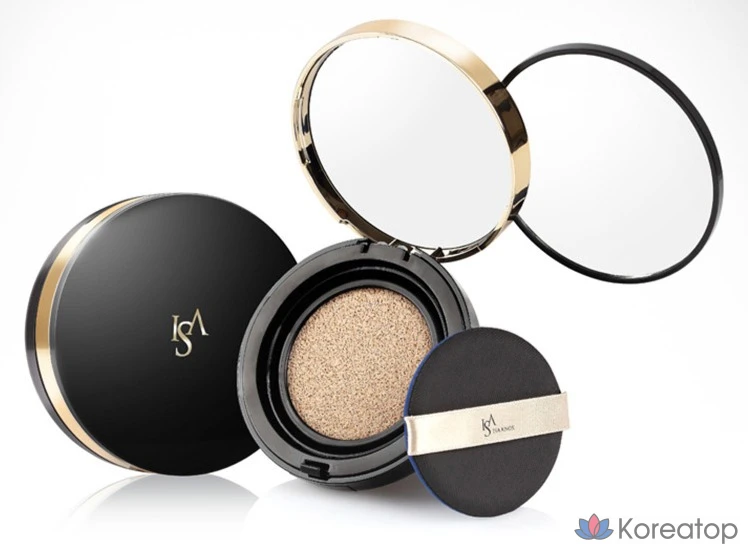 Тональный крем Isa Knox Dual Cover Cushion 15 г, № 23, натуральный бежевый, 1 шт., фото 6