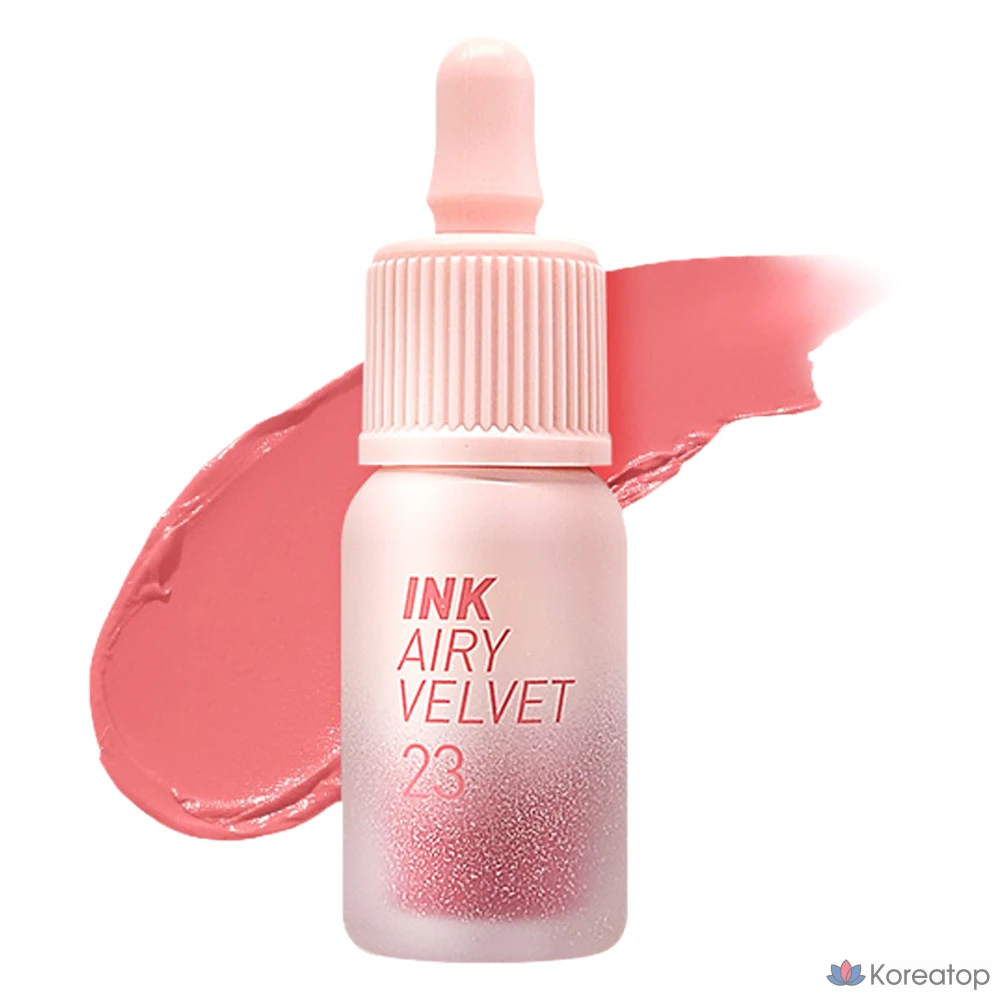 Peripera Ink the Airy Velvet Lip Tint, 23 Star Peach, 4 г, 1 шт.