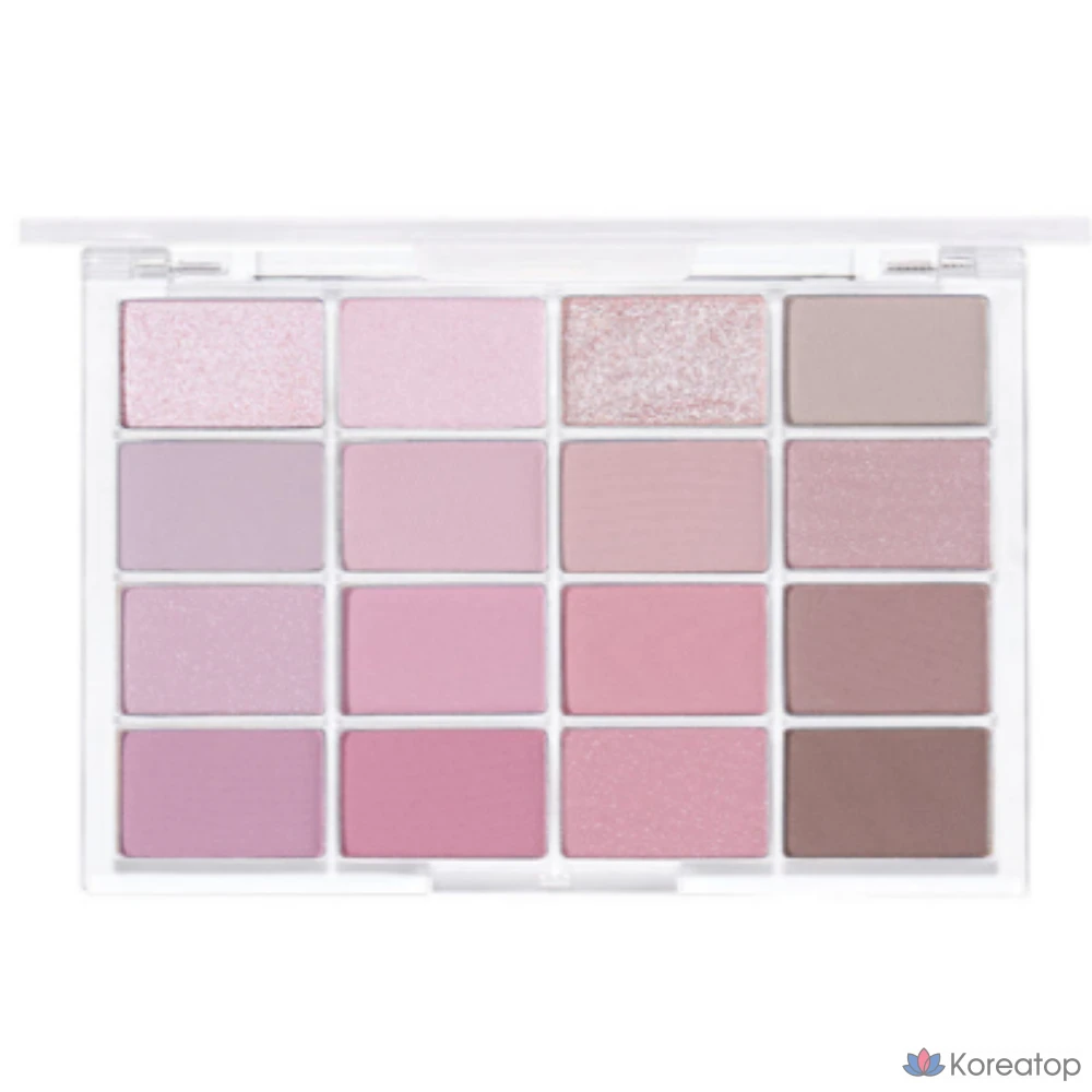 Палетка теней для век WAKEMAKE Soft Blurring Eye Palette, № 4, оттенок Lavender Blurring, 1 шт.