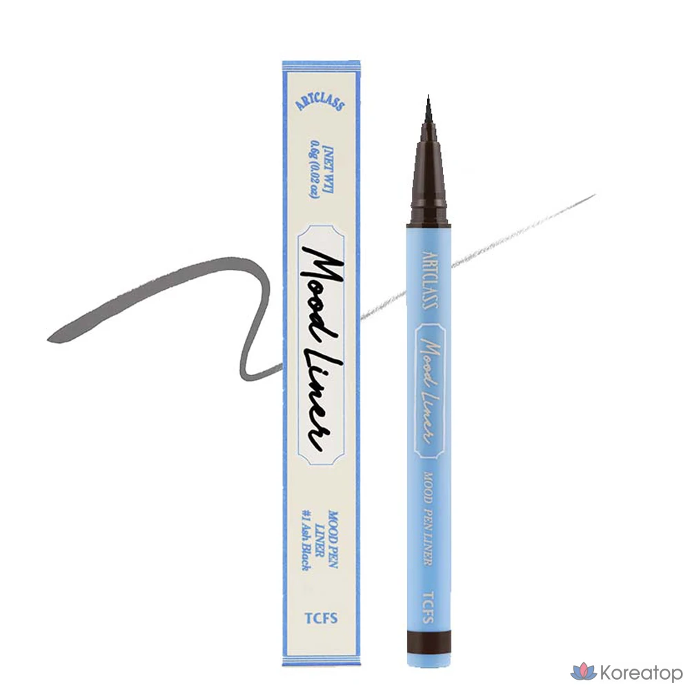 Ручка-лайнер Too cool for school Art Class Mood, 0,6 г, № 1, пепельно-черный, 1 шт.