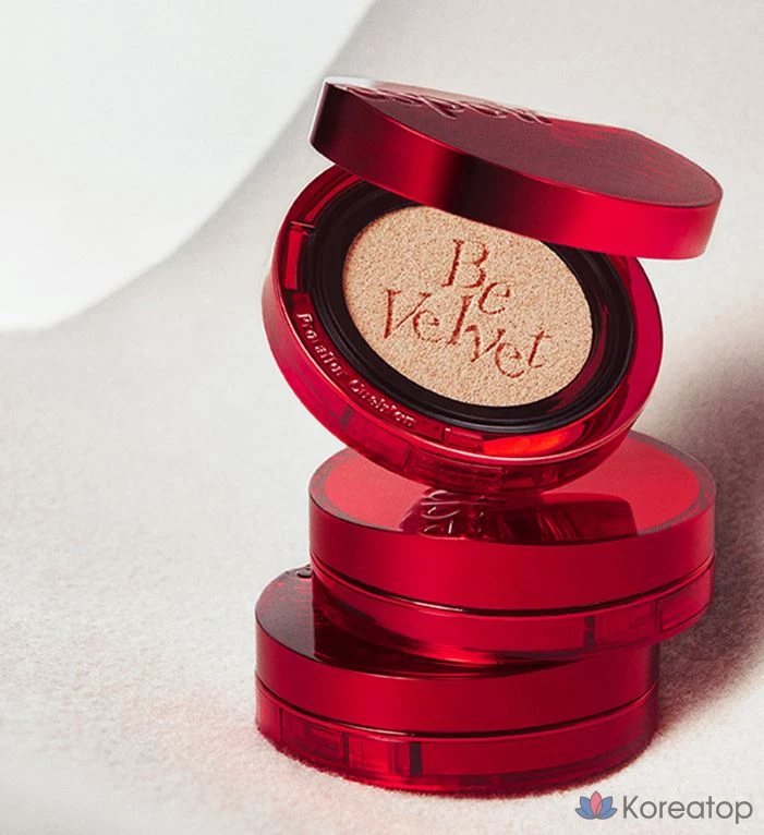 Сменный блок тонального крема Espoir Bevelvet Cover New Class Cushion Foundation, 13 г, № 21, цвет слоновой кости, 1 шт., фото 9