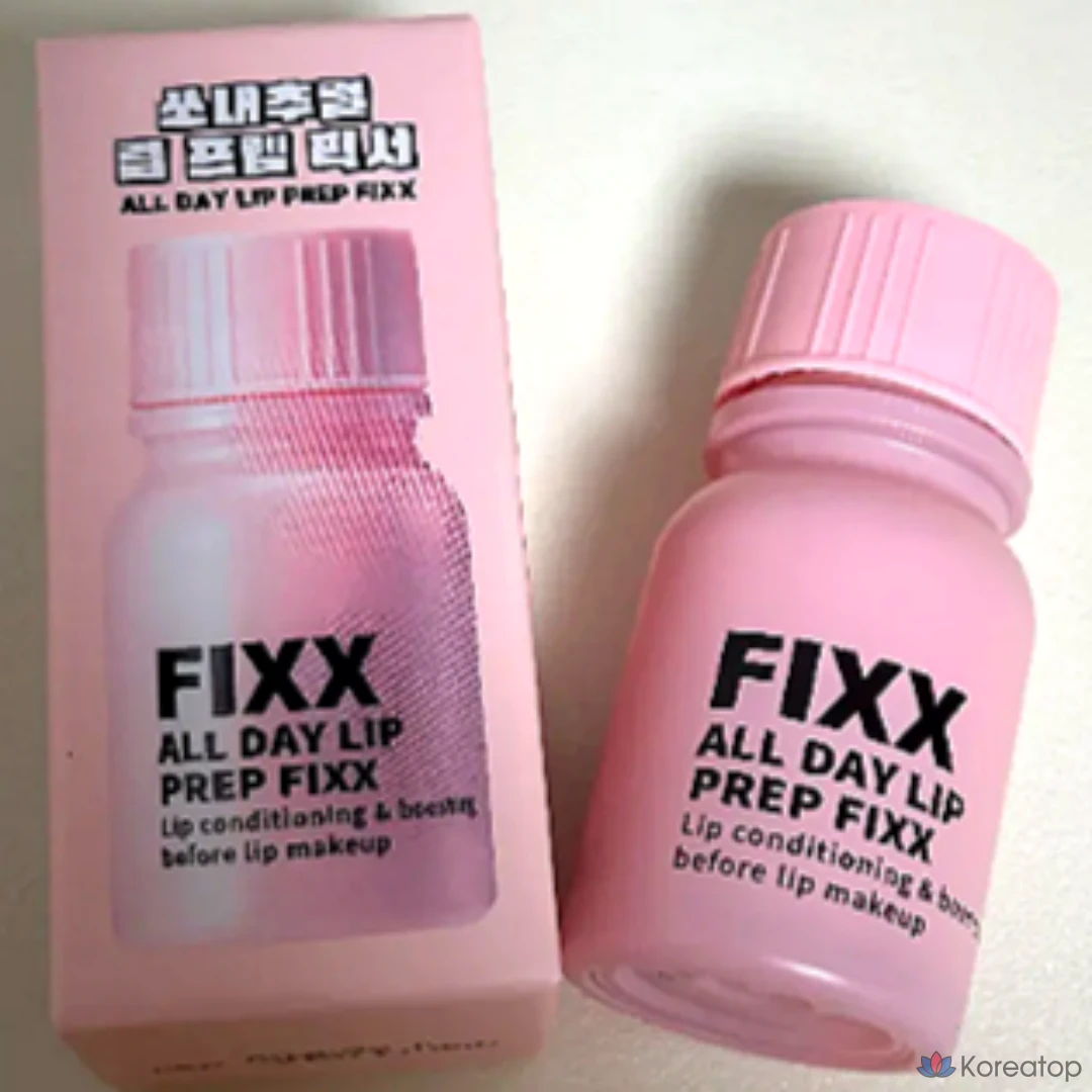 So Natural Powder Forum All Day Lip Prep Fixer Lip Base Lip Fixer Moisture Coating Lip Makeup Lip Exfoliation Care Lip Texture Care, 1 ea.