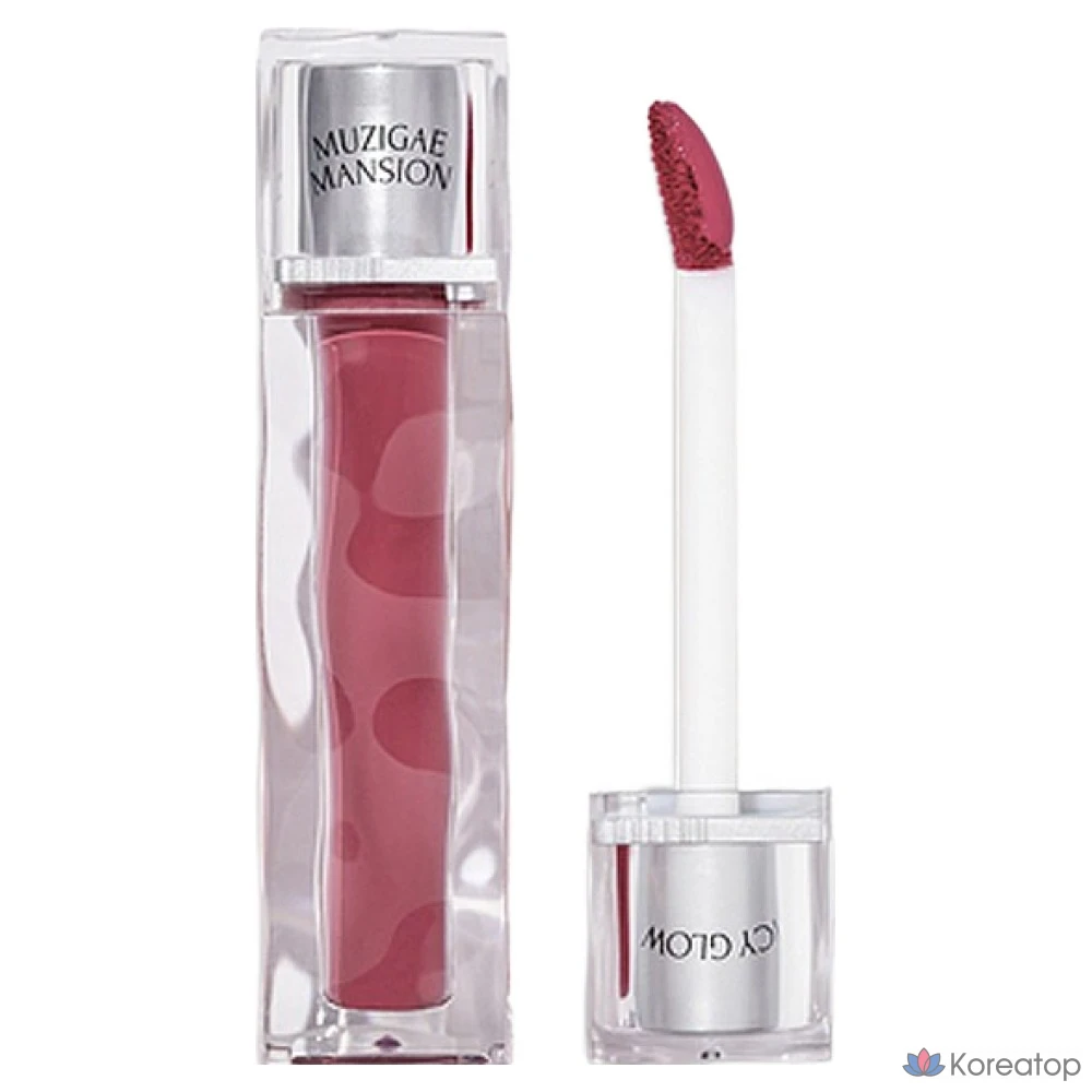 Блеск для губ Rainbow Mansion Icy Glow, 04 DIVINE, 1 шт.