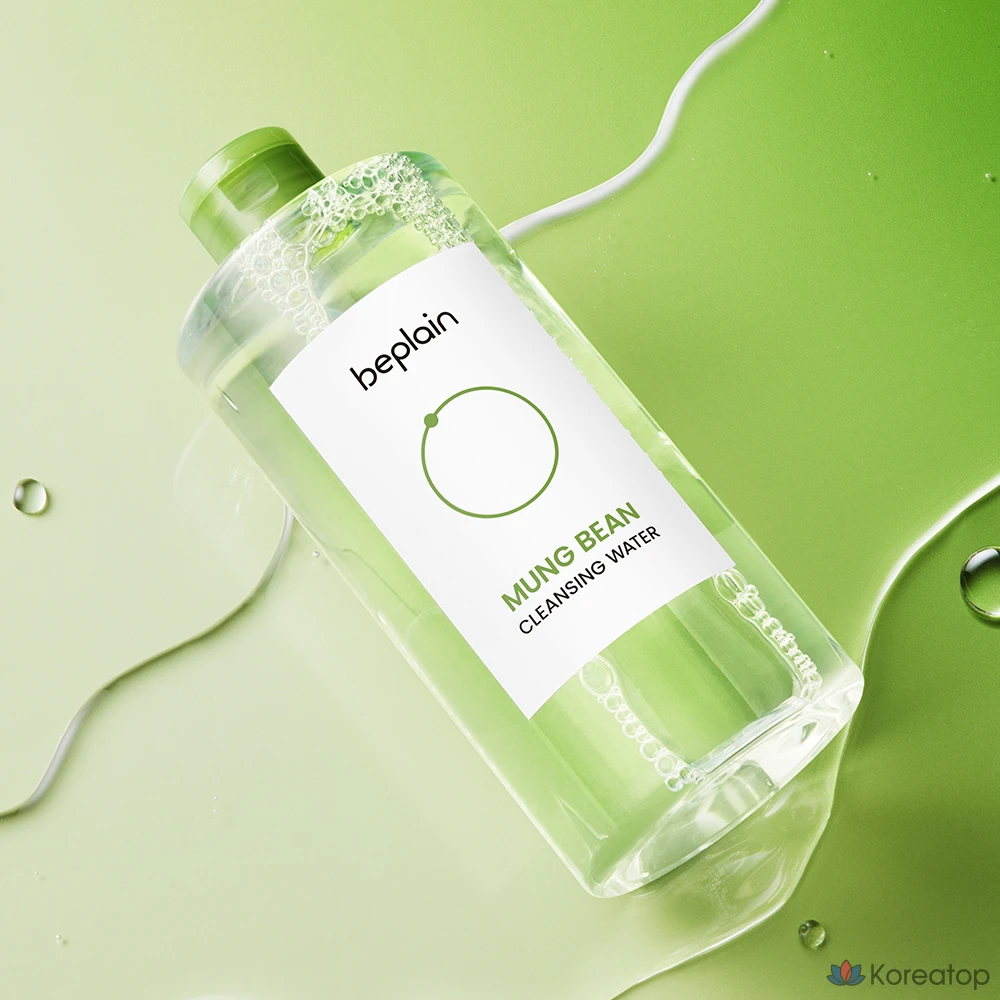 Beplain Очищающая вода со вкусом зеленой фасоли, 400 мл, 1 шт.