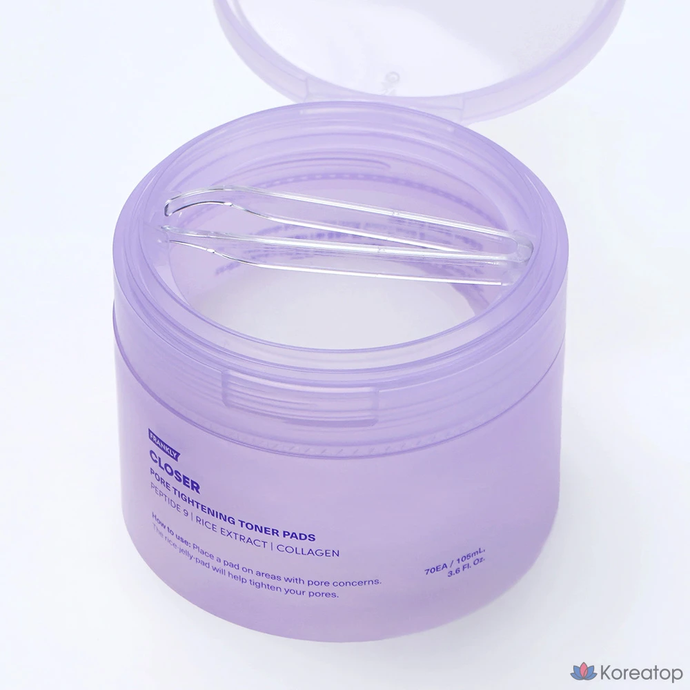 Тонер-подушечки Frankly Closer, 105 мл, 1 шт., 70 листов